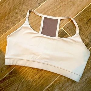 White Medium Gymshark Sports Bra